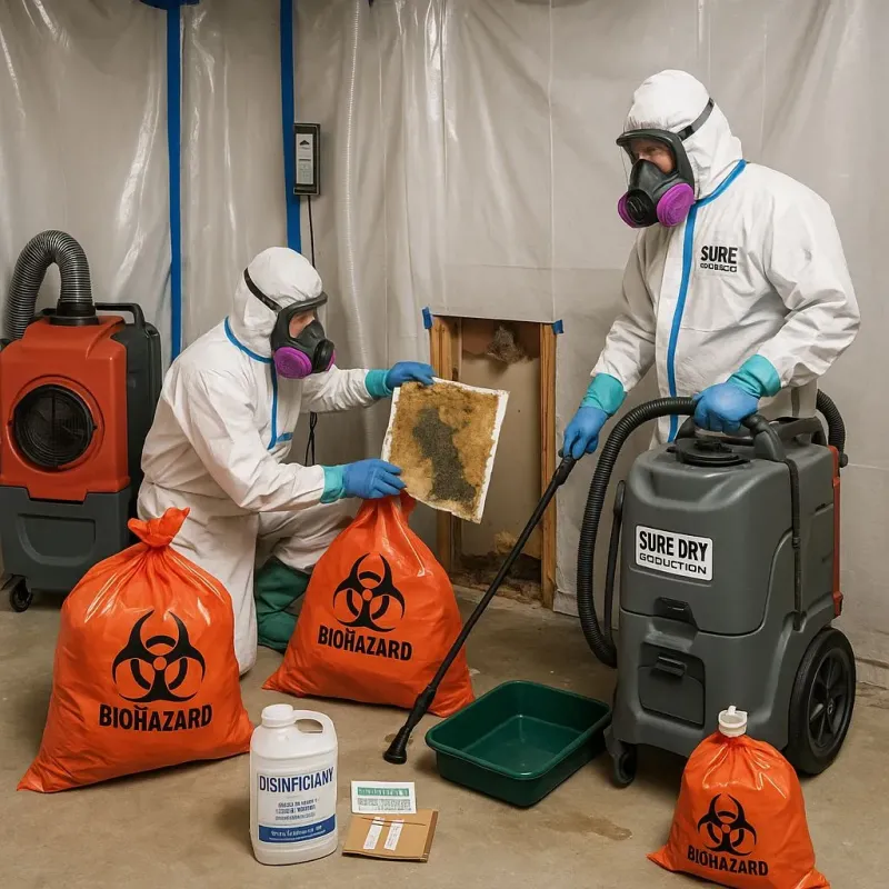 Contaminated Water Handling Protocols process in East Bernard, TX